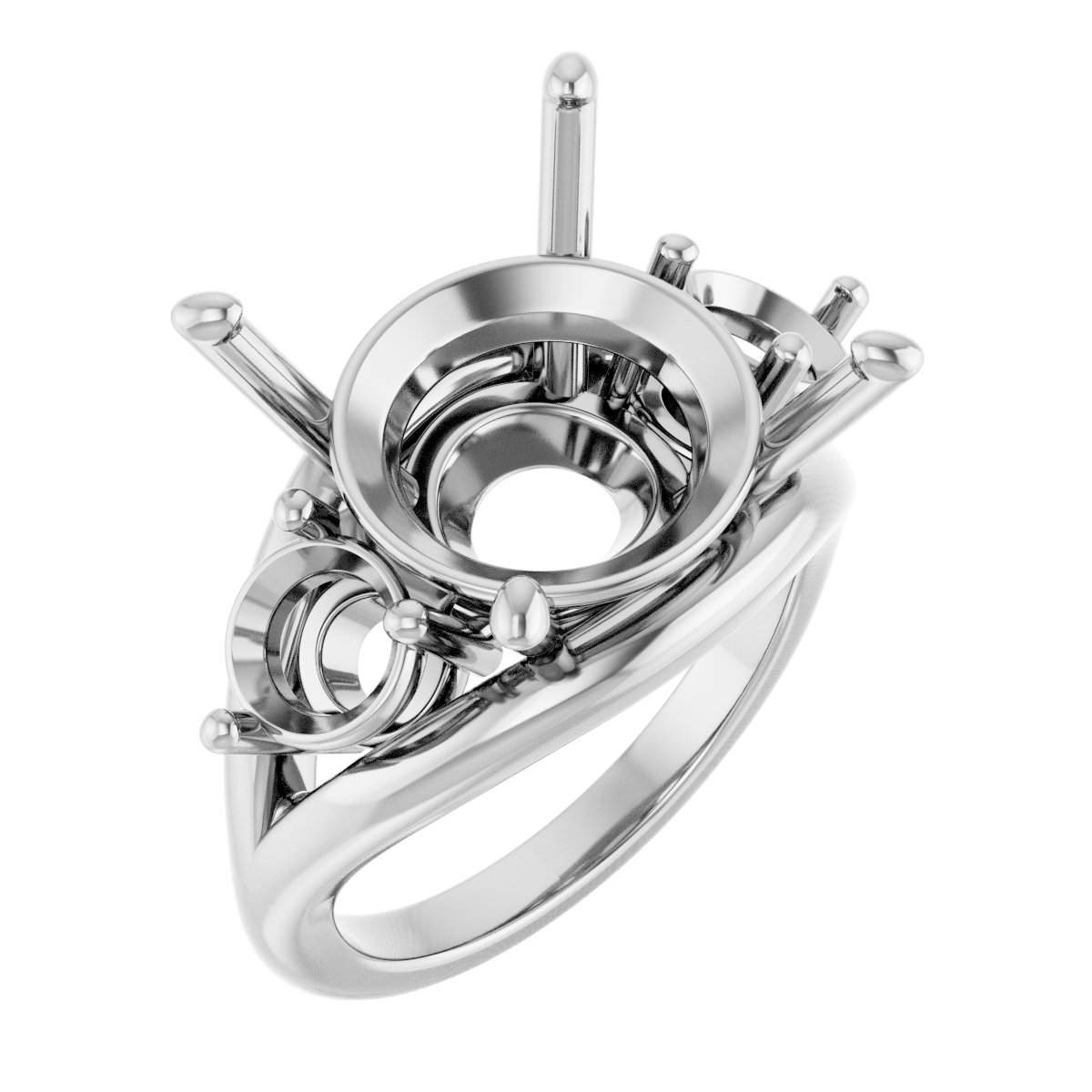 Three-Stone Engagement Ring