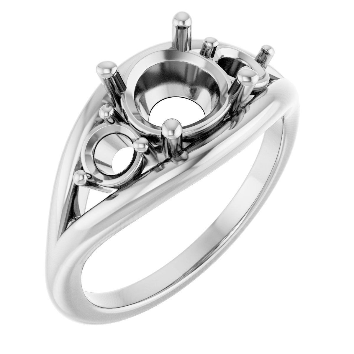 Three-Stone Engagement Ring