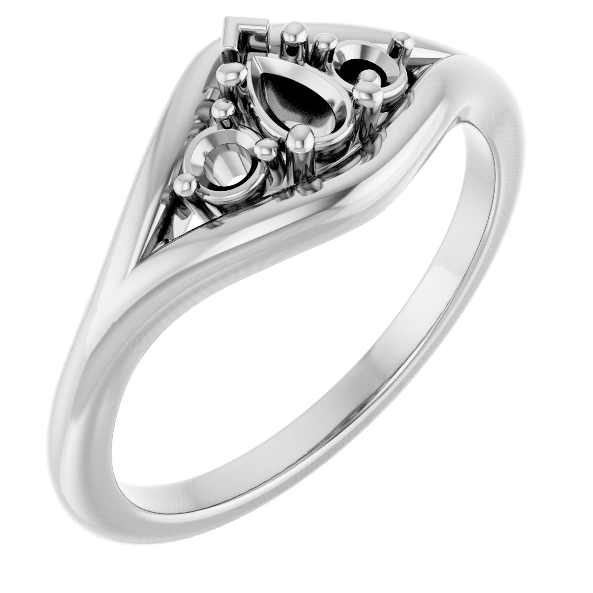 Three-Stone Engagement Ring