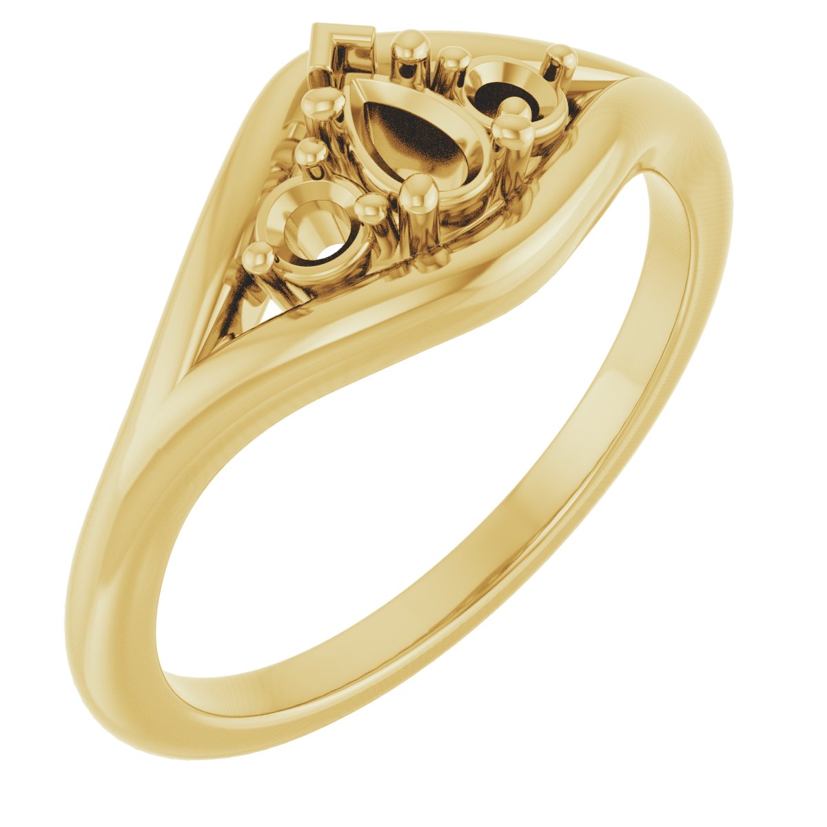 Three-Stone Engagement Ring