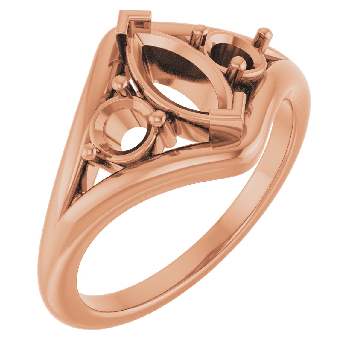 Three-Stone Engagement Ring