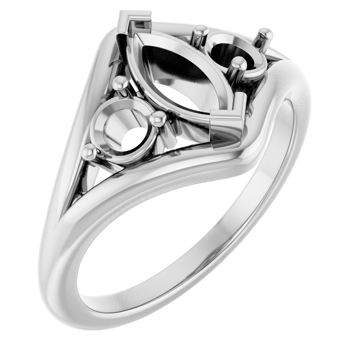 Three-Stone Engagement Ring