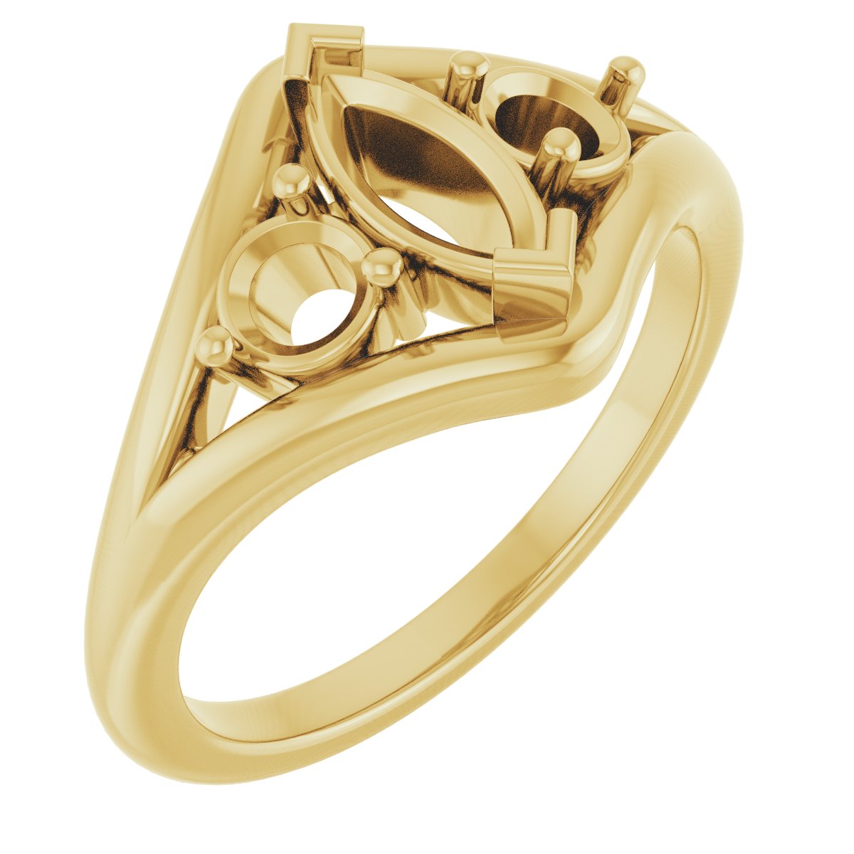 Three-Stone Engagement Ring