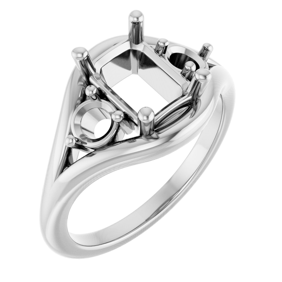 Three-Stone Engagement Ring