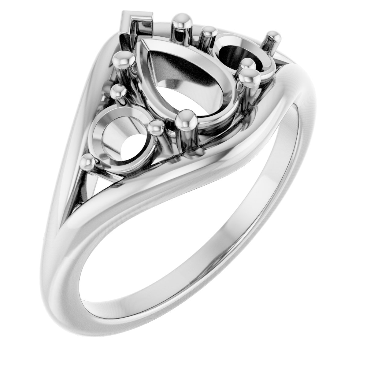 Three-Stone Engagement Ring