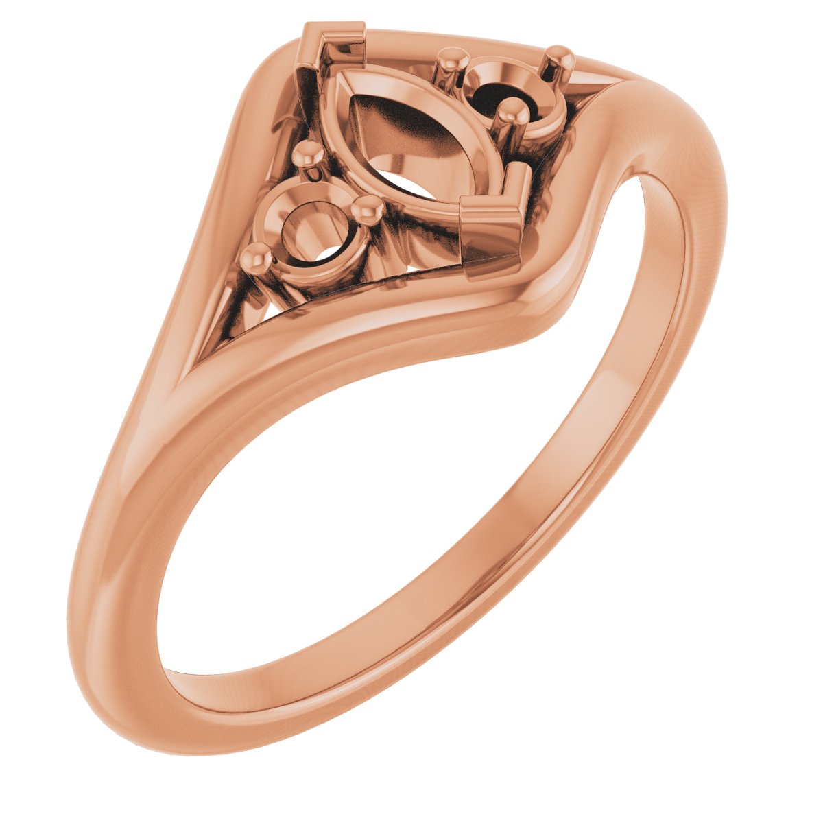 Three-Stone Engagement Ring