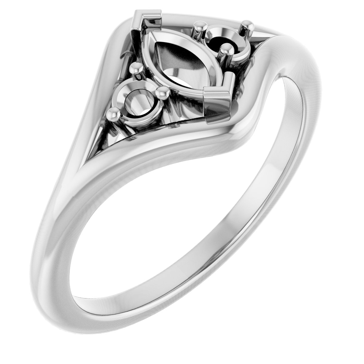 Three-Stone Engagement Ring