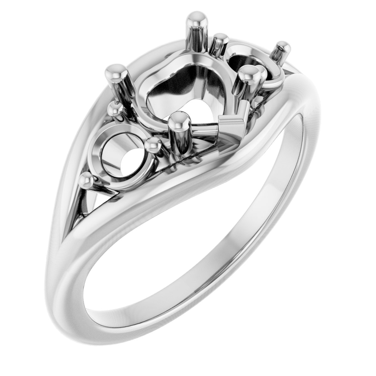 Three-Stone Engagement Ring