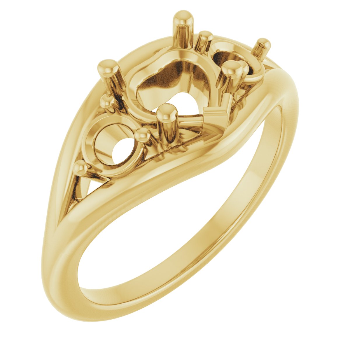 Three-Stone Engagement Ring