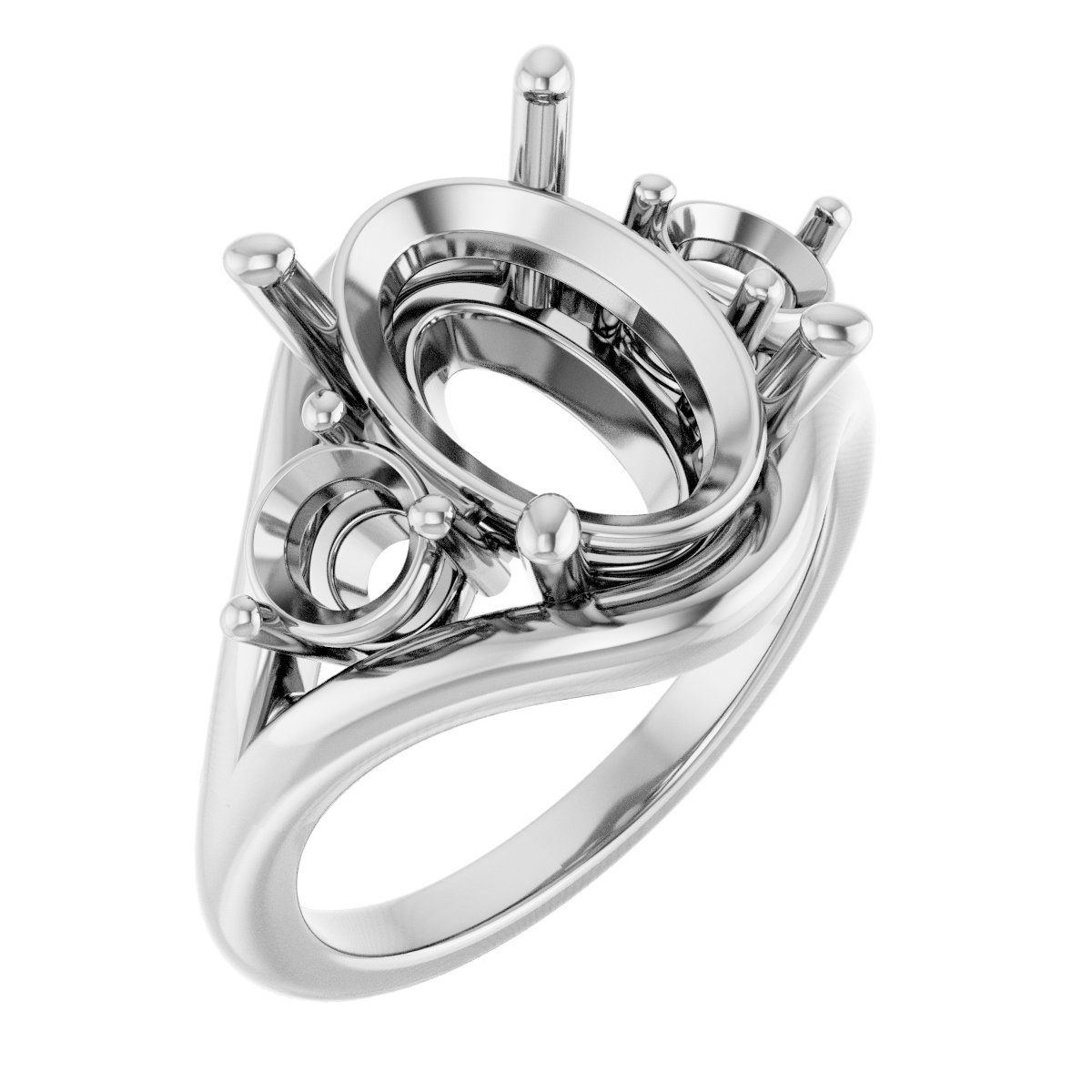 Three-Stone Engagement Ring
