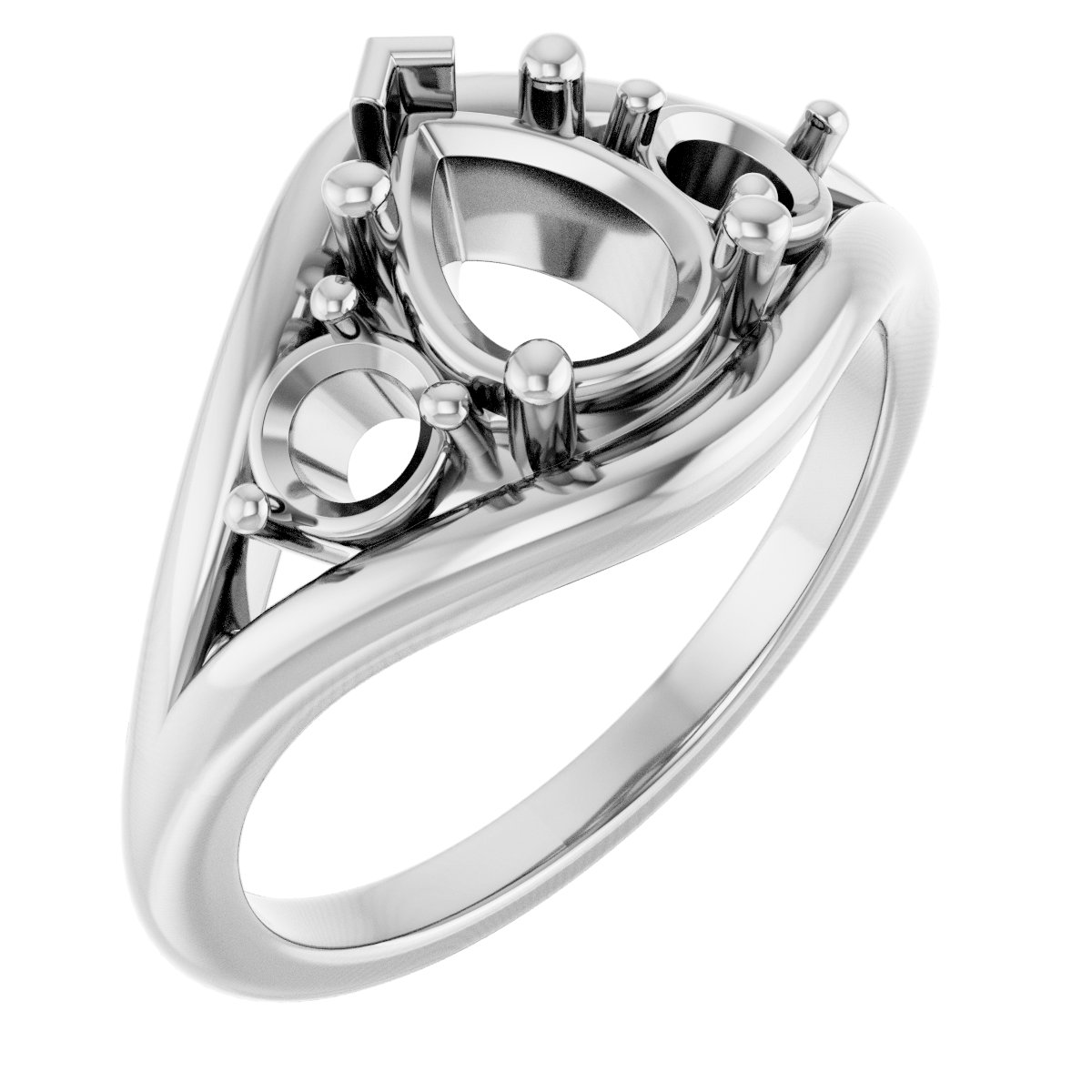 Three-Stone Engagement Ring