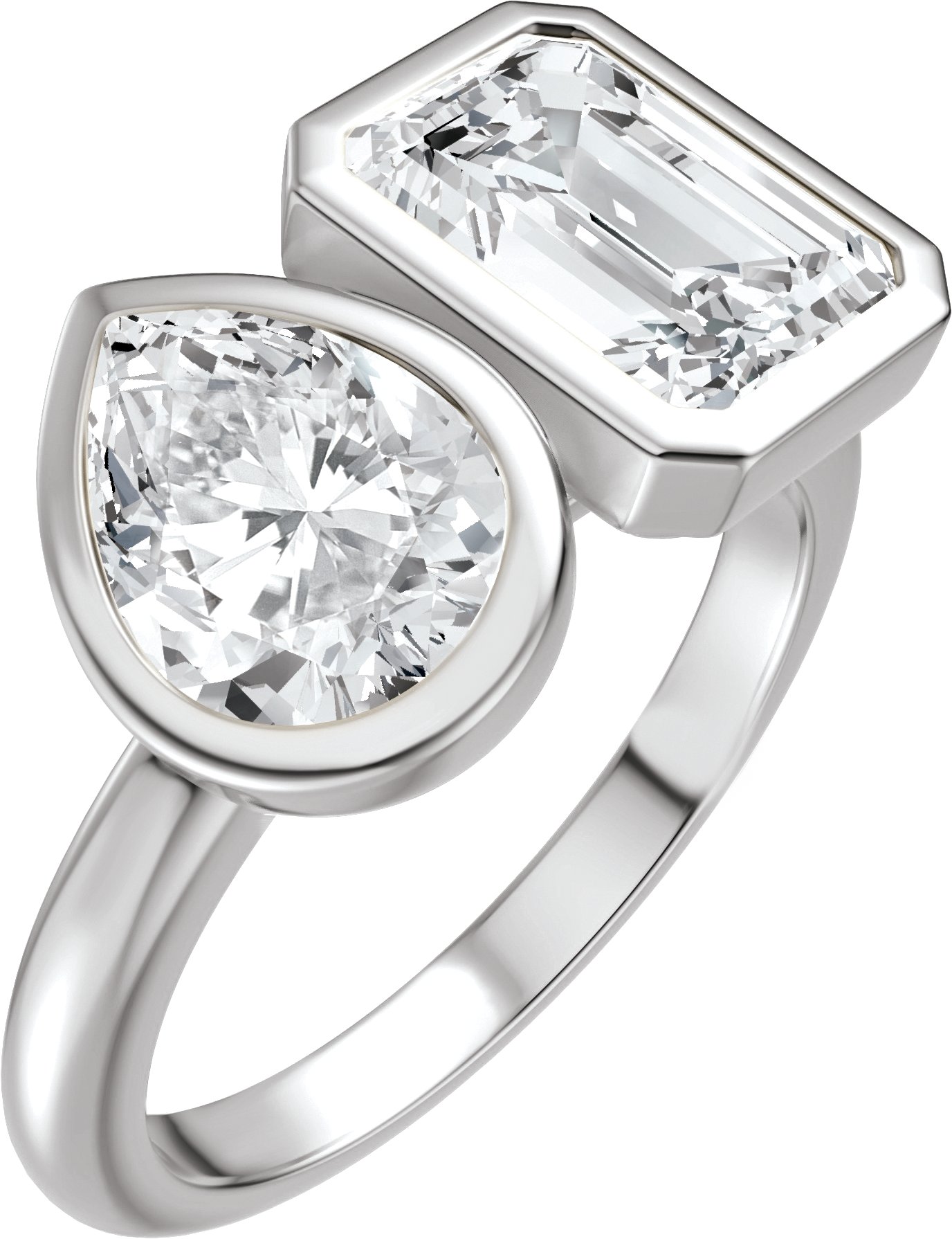 Two-Stone Engagement Ring or Band