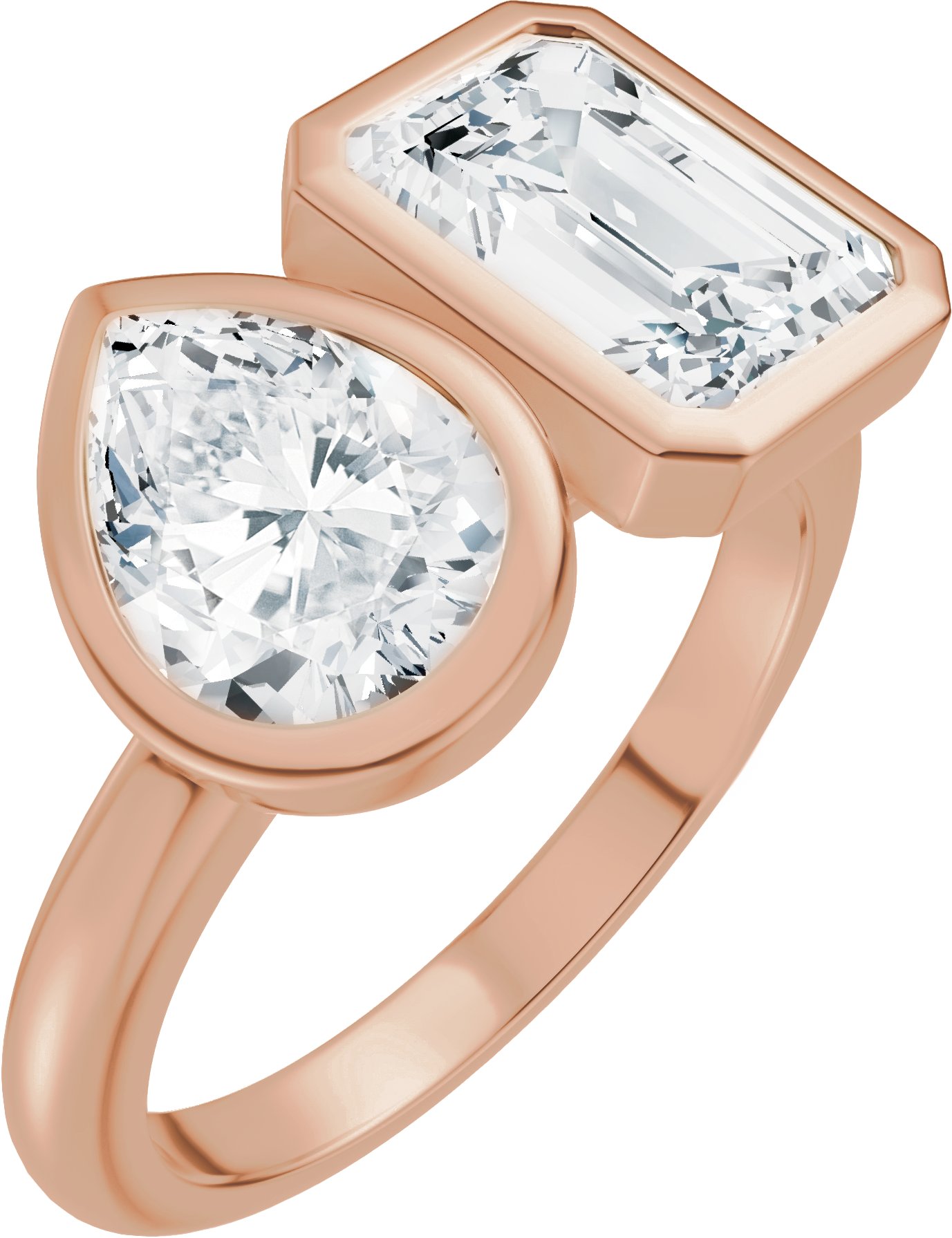 Two-Stone Engagement Ring or Band