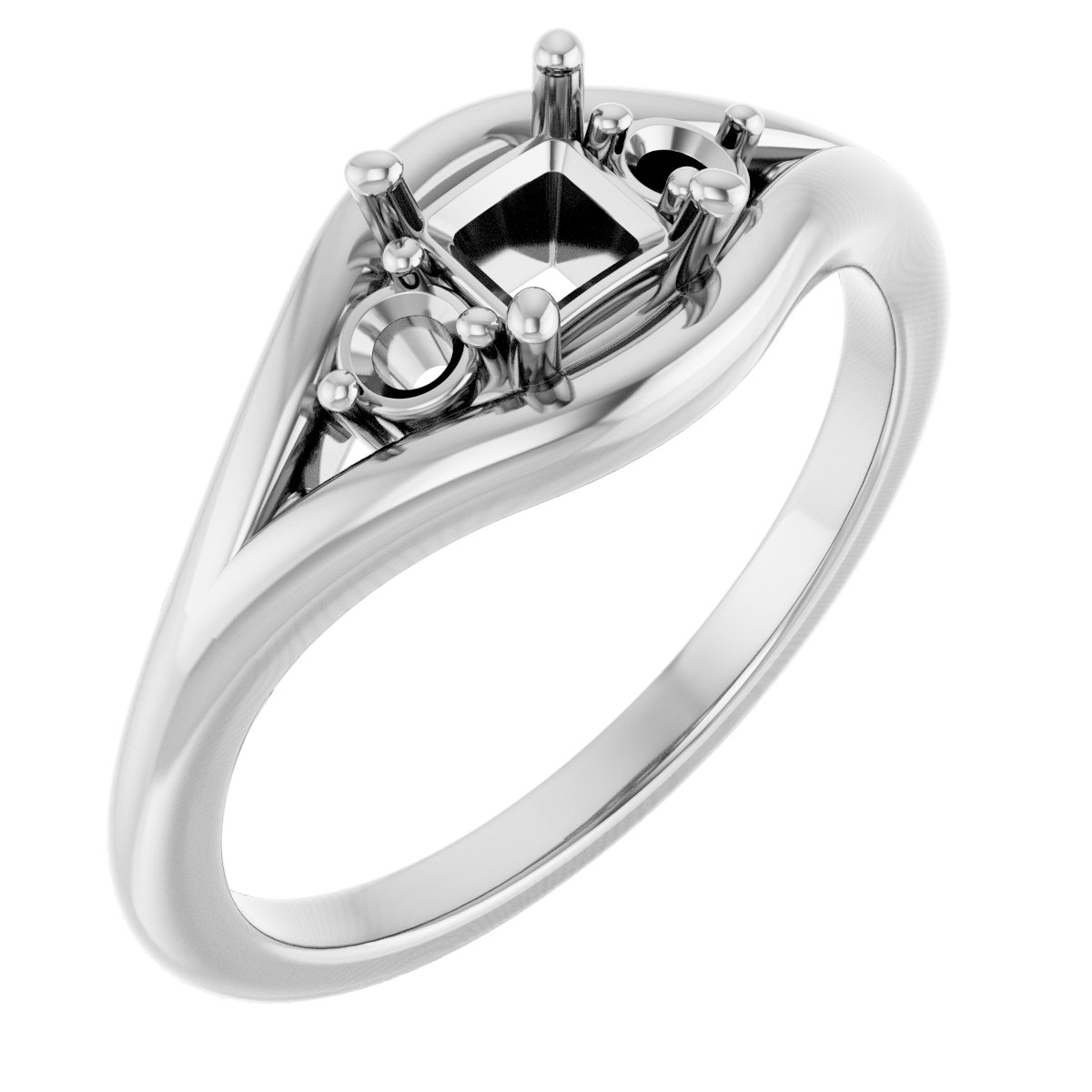 Three-Stone Engagement Ring
