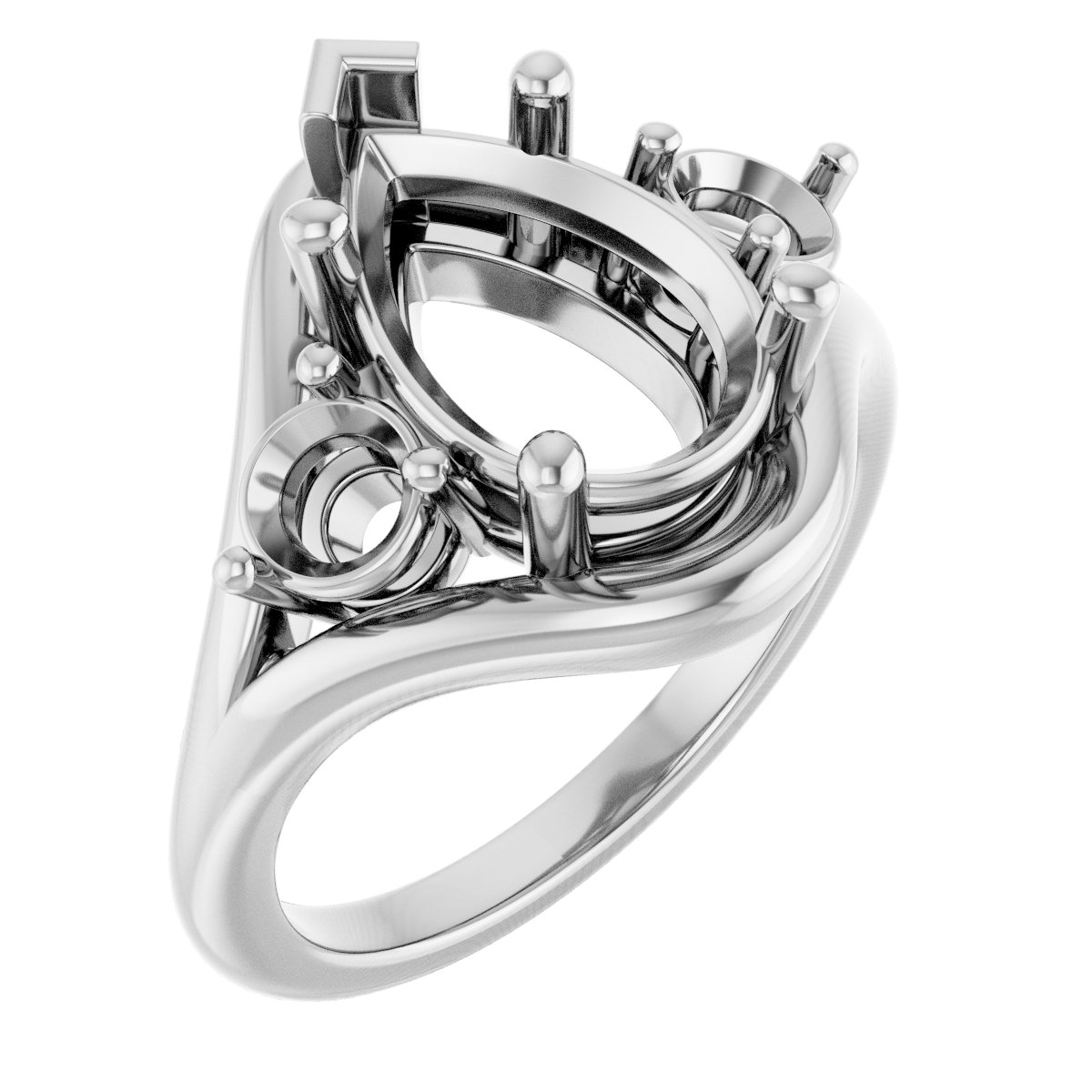 Three-Stone Engagement Ring