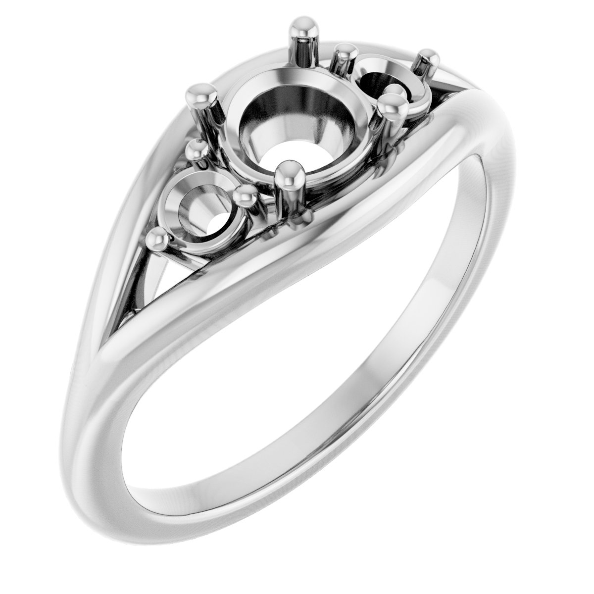 Three-Stone Engagement Ring