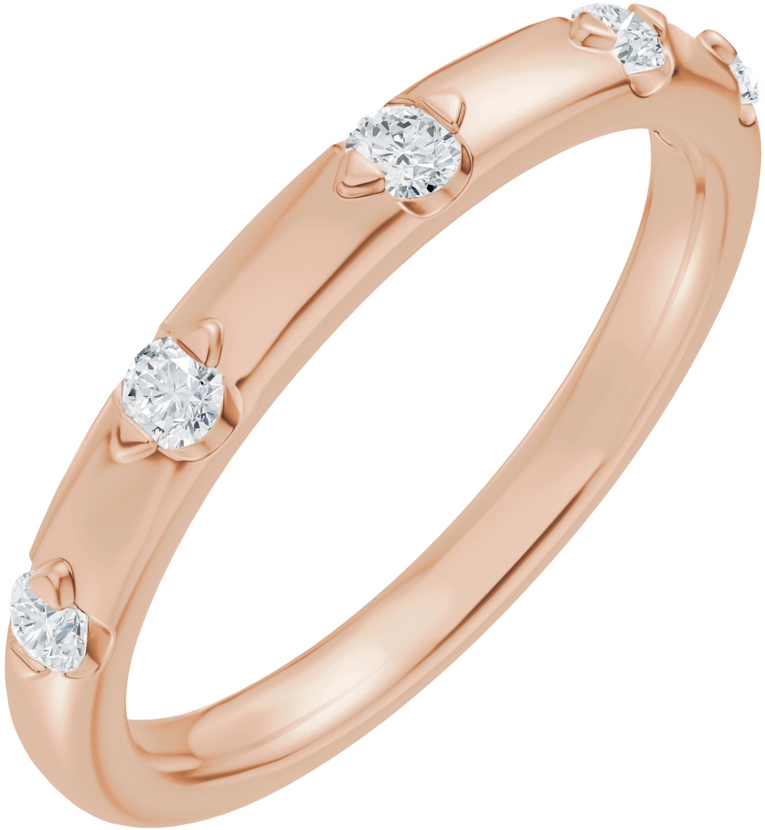 Accented Engagement Ring or Band