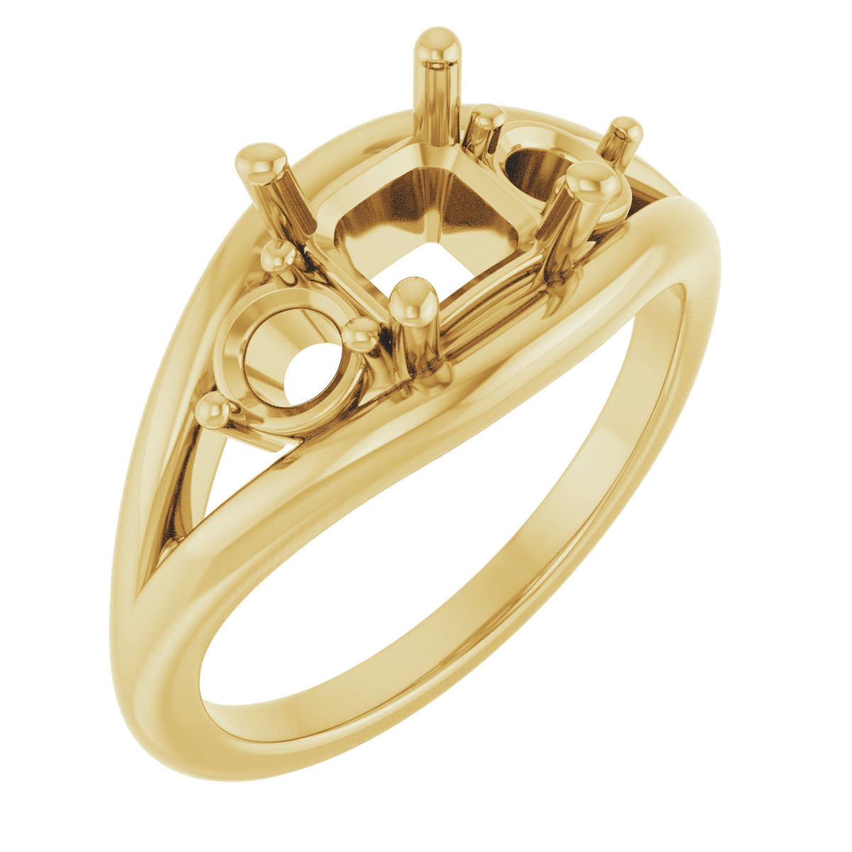 Three-Stone Engagement Ring