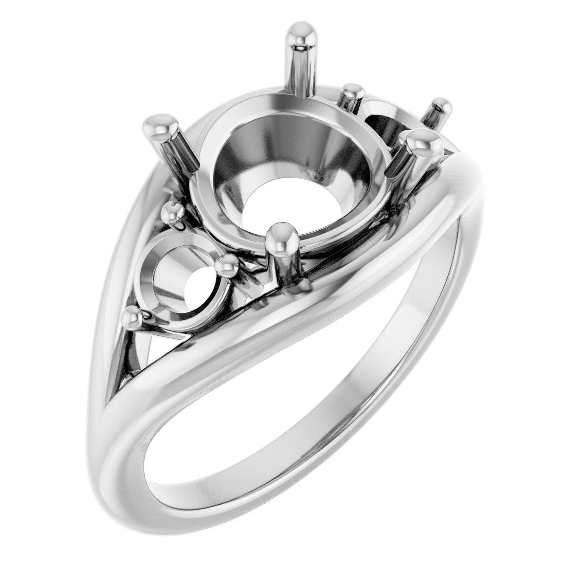Three-Stone Engagement Ring