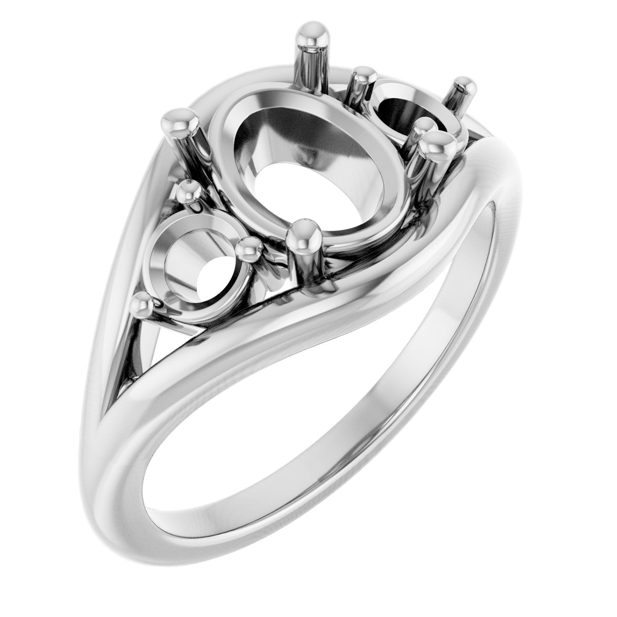 Three-Stone Engagement Ring