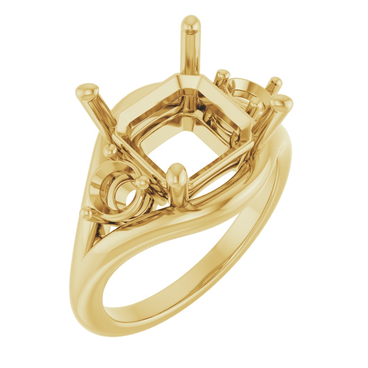 Three-Stone Engagement Ring
