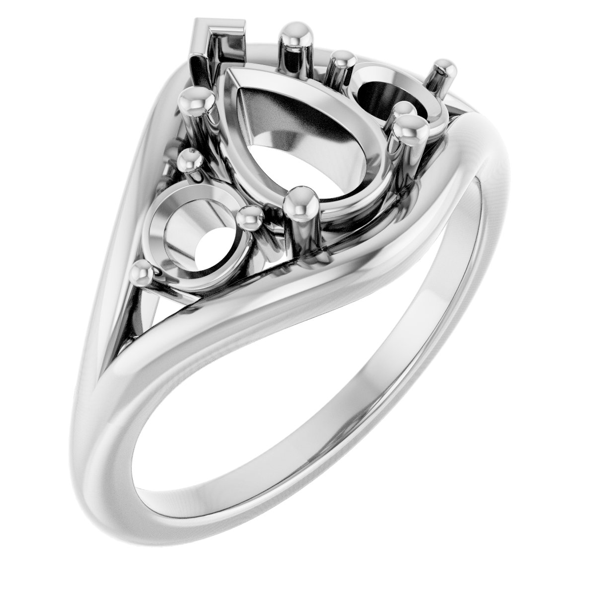 Three-Stone Engagement Ring