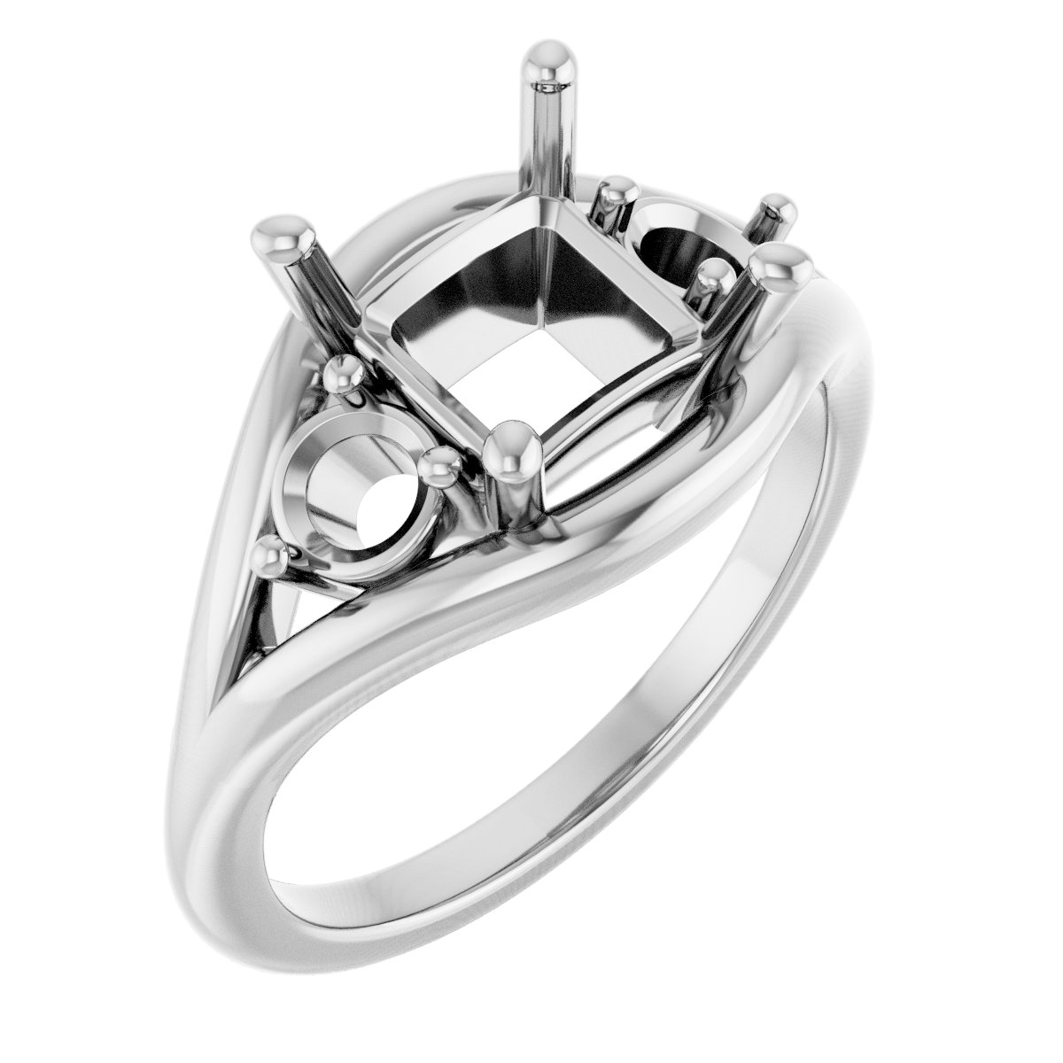Three-Stone Engagement Ring