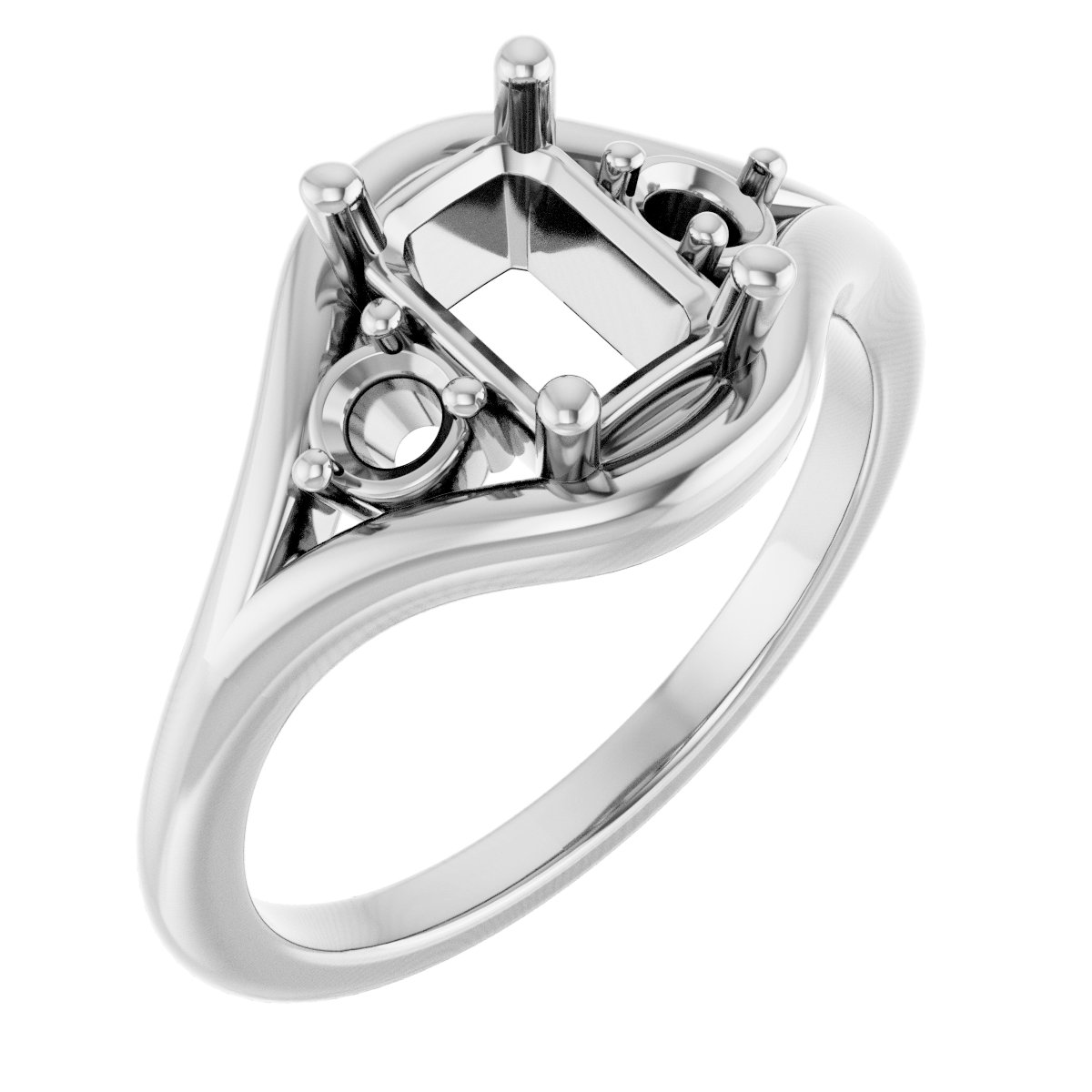 Three-Stone Engagement Ring