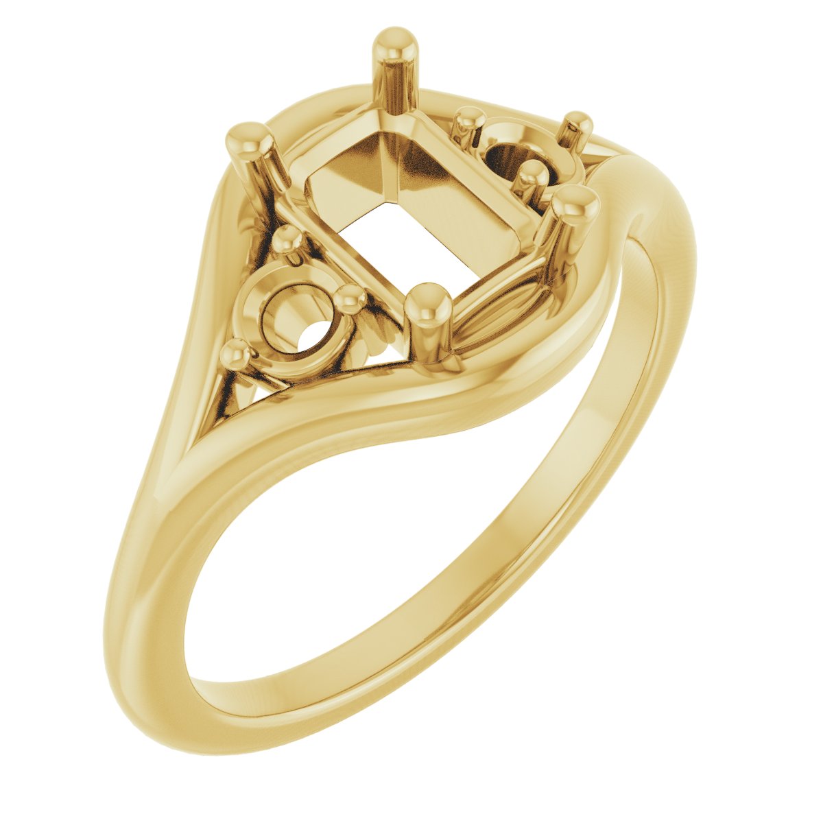 Three-Stone Engagement Ring