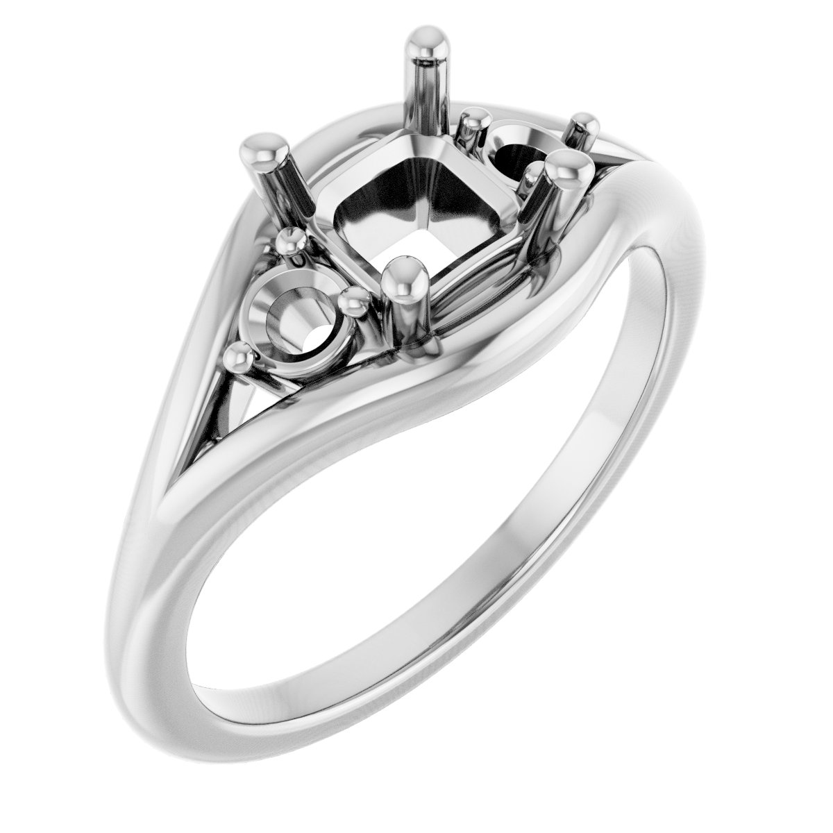 Three-Stone Engagement Ring