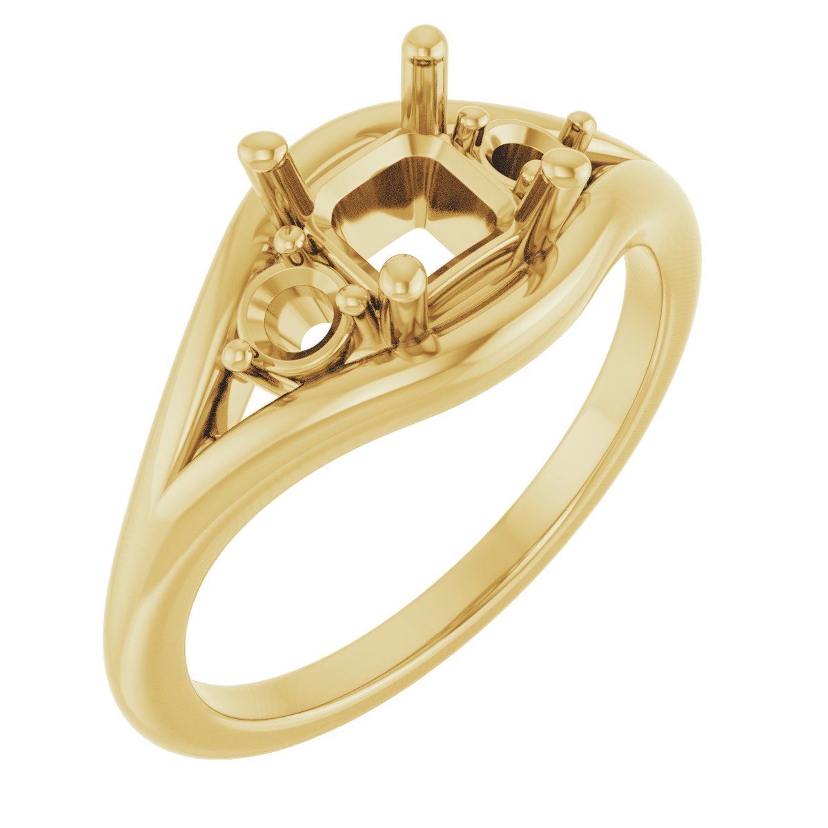 Three-Stone Engagement Ring