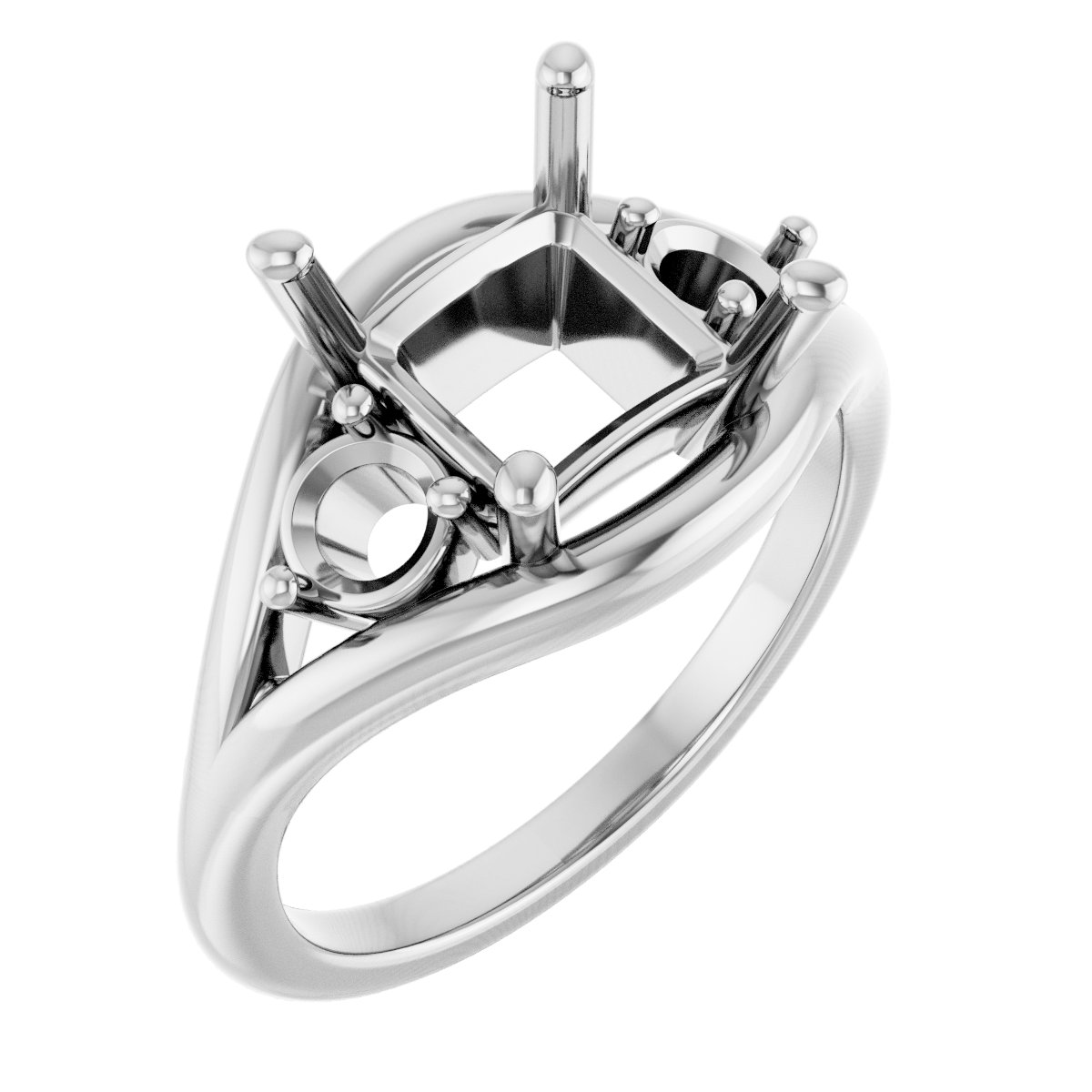 Three-Stone Engagement Ring