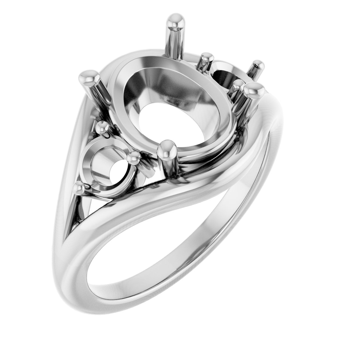 Three-Stone Engagement Ring
