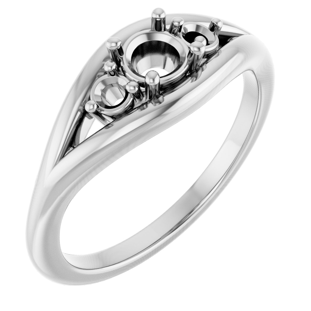 Three-Stone Engagement Ring
