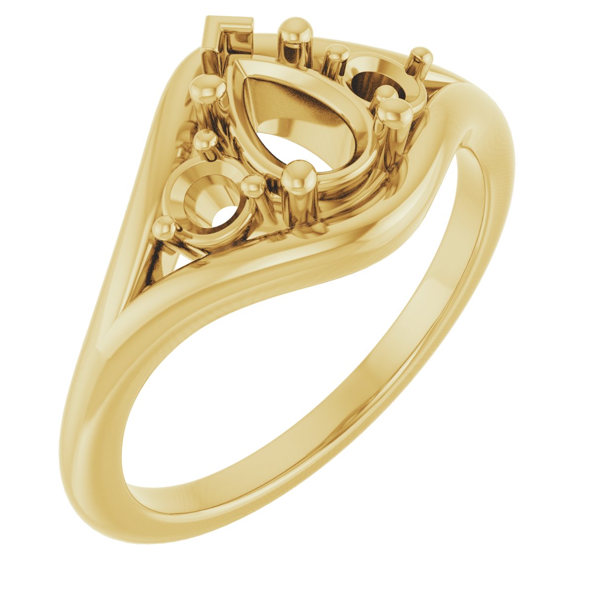 Three-Stone Engagement Ring