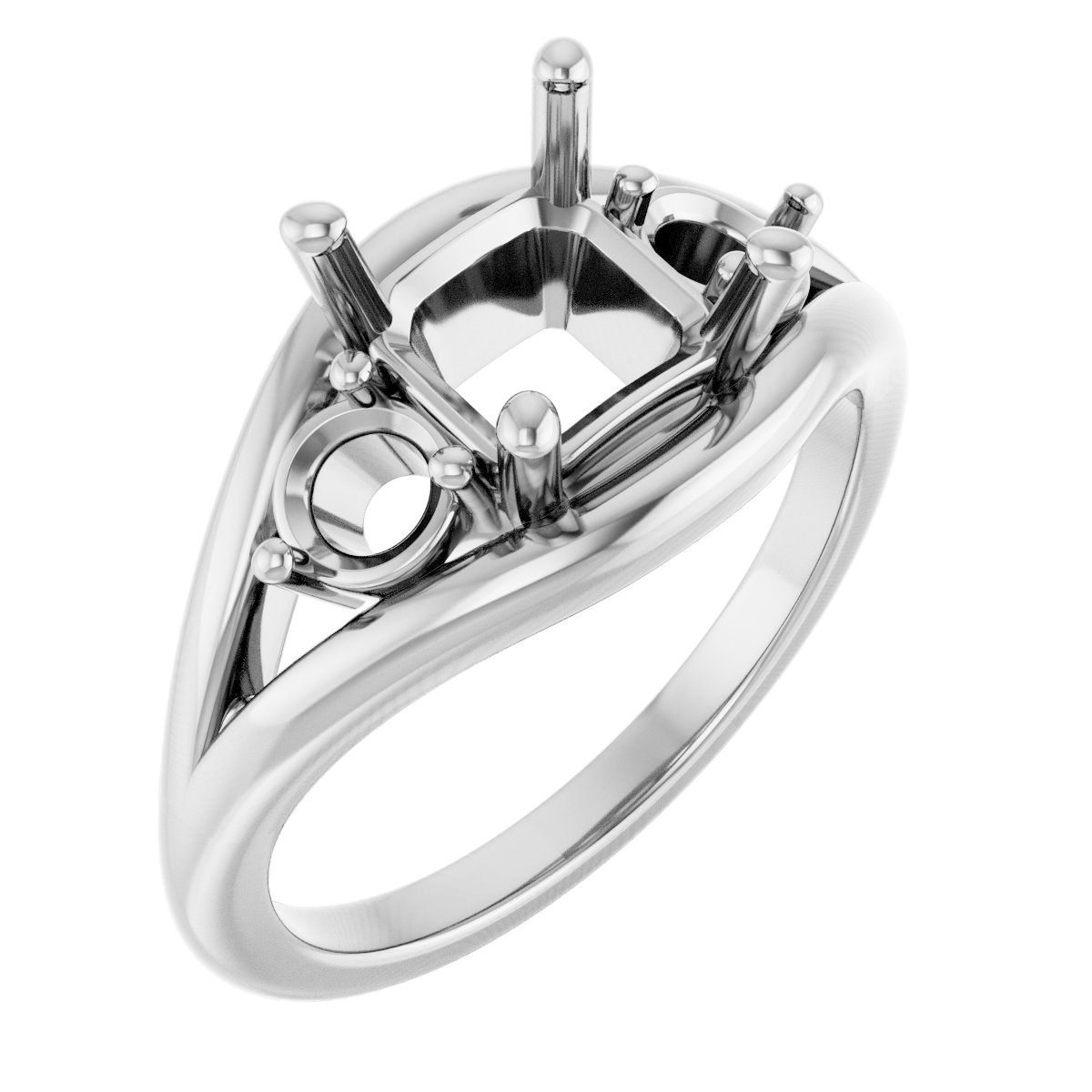 Three-Stone Engagement Ring