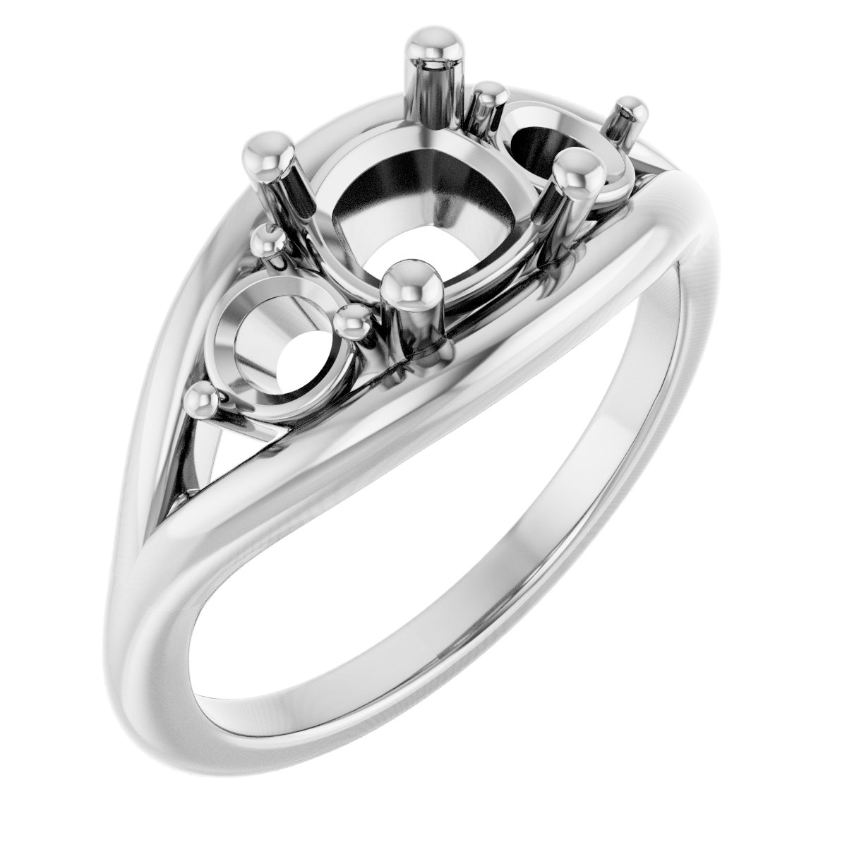 Three-Stone Engagement Ring