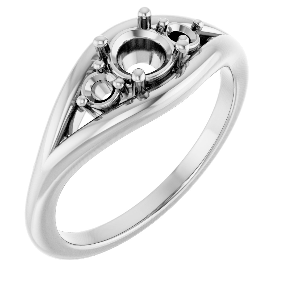 Three-Stone Engagement Ring