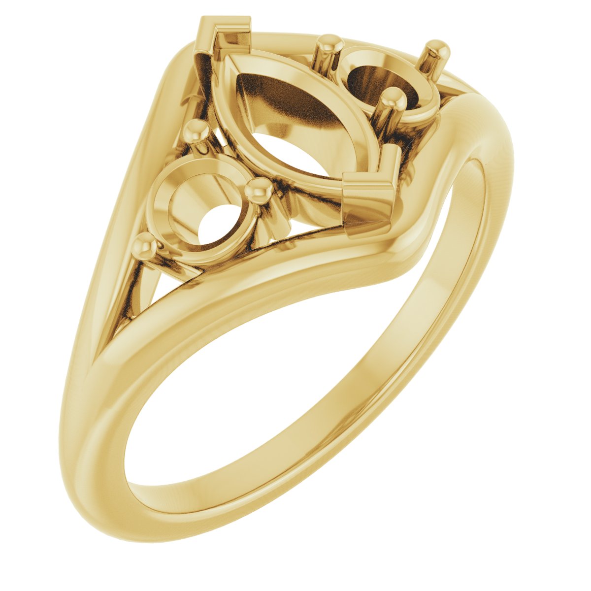 Three-Stone Engagement Ring
