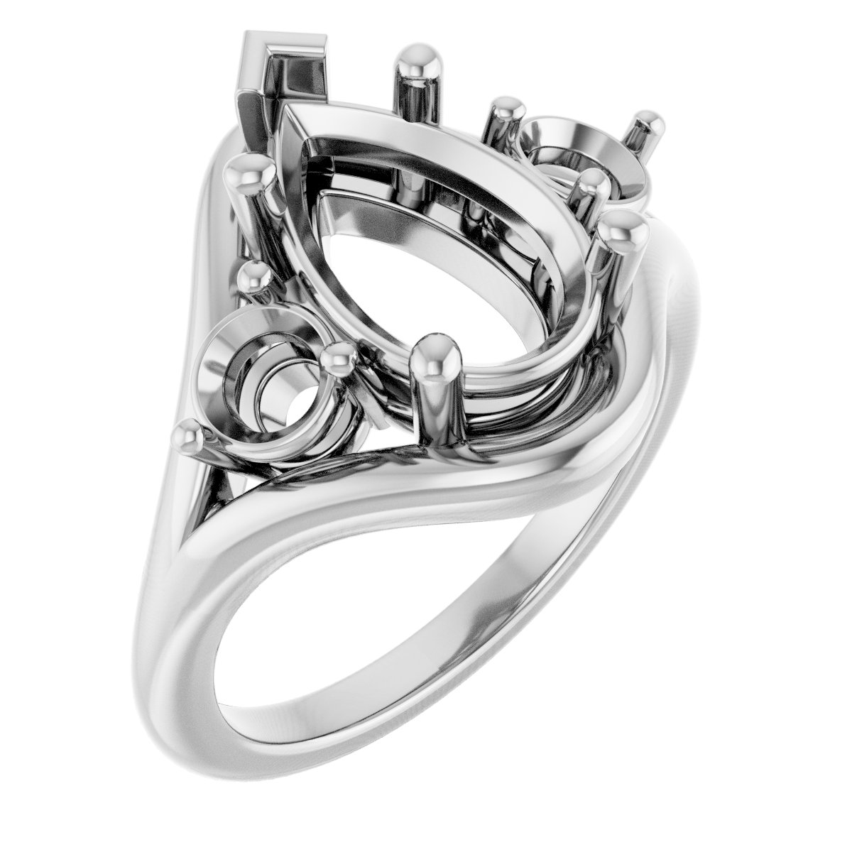Three-Stone Engagement Ring