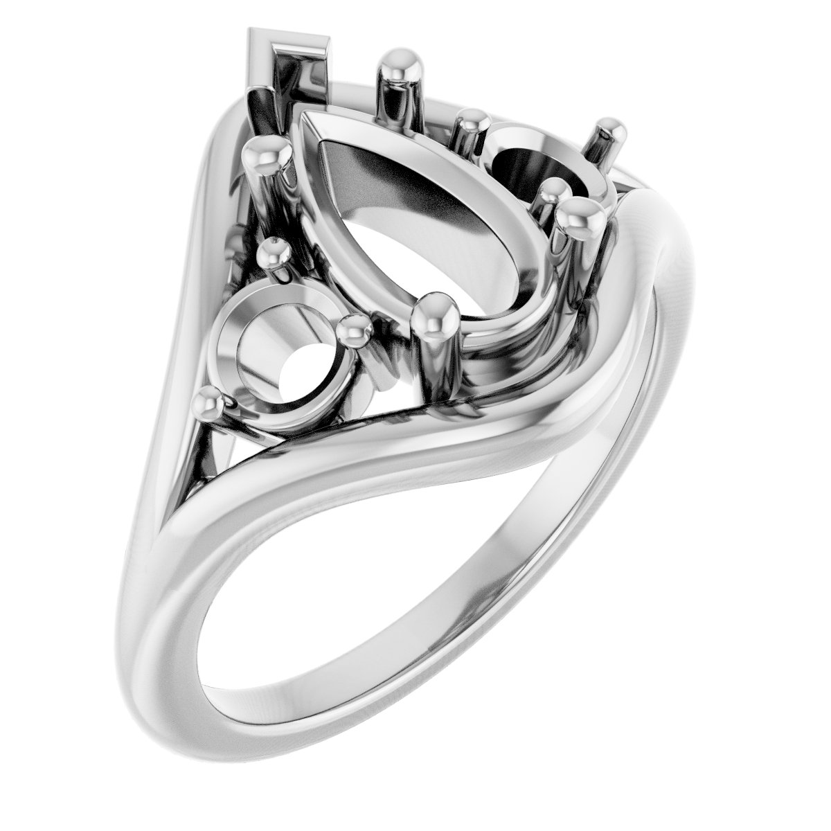 Three-Stone Engagement Ring