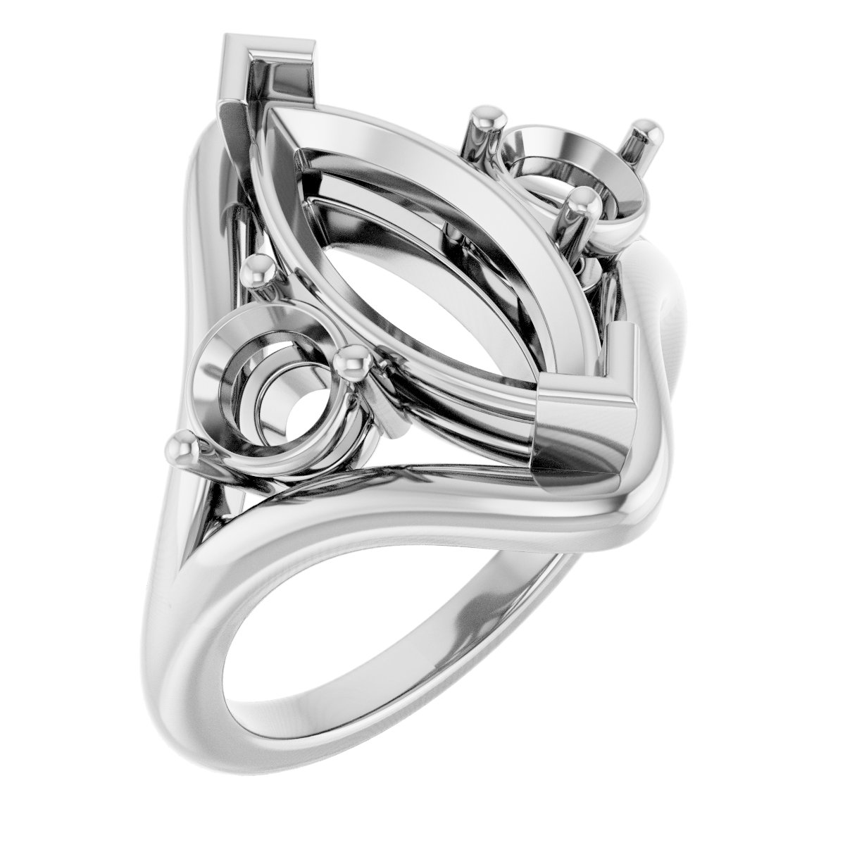 Three-Stone Engagement Ring