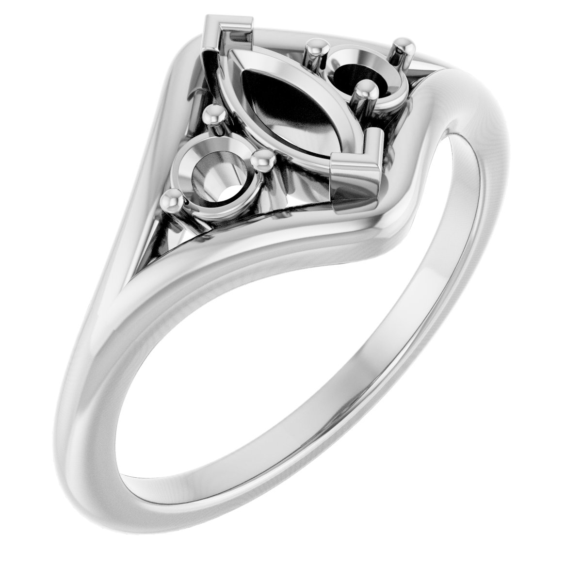 Three-Stone Engagement Ring