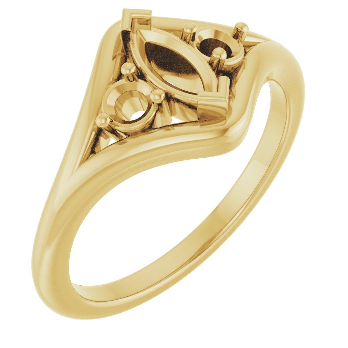 Three-Stone Engagement Ring