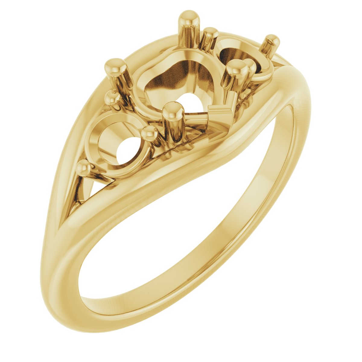 Three-Stone Engagement Ring