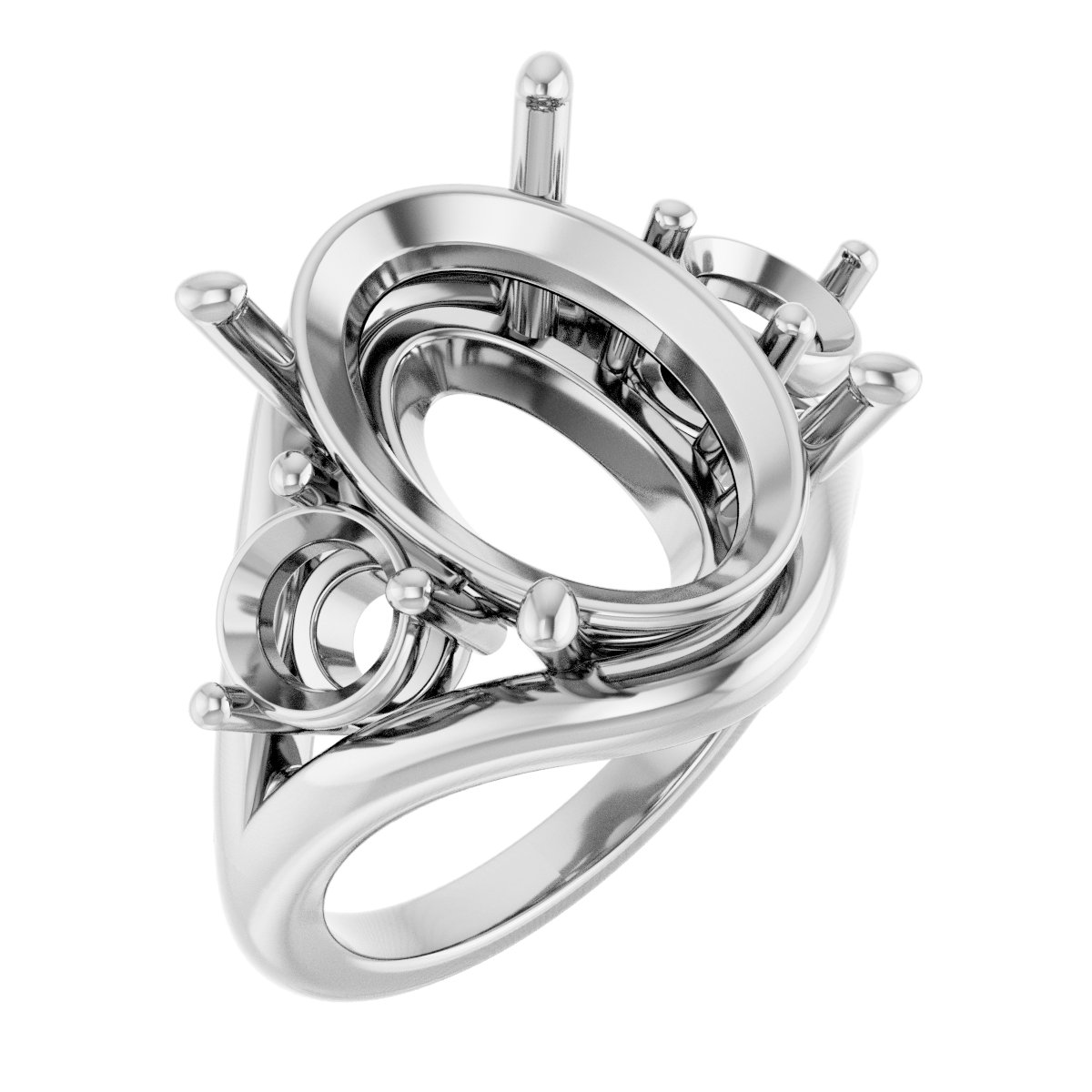 Three-Stone Engagement Ring