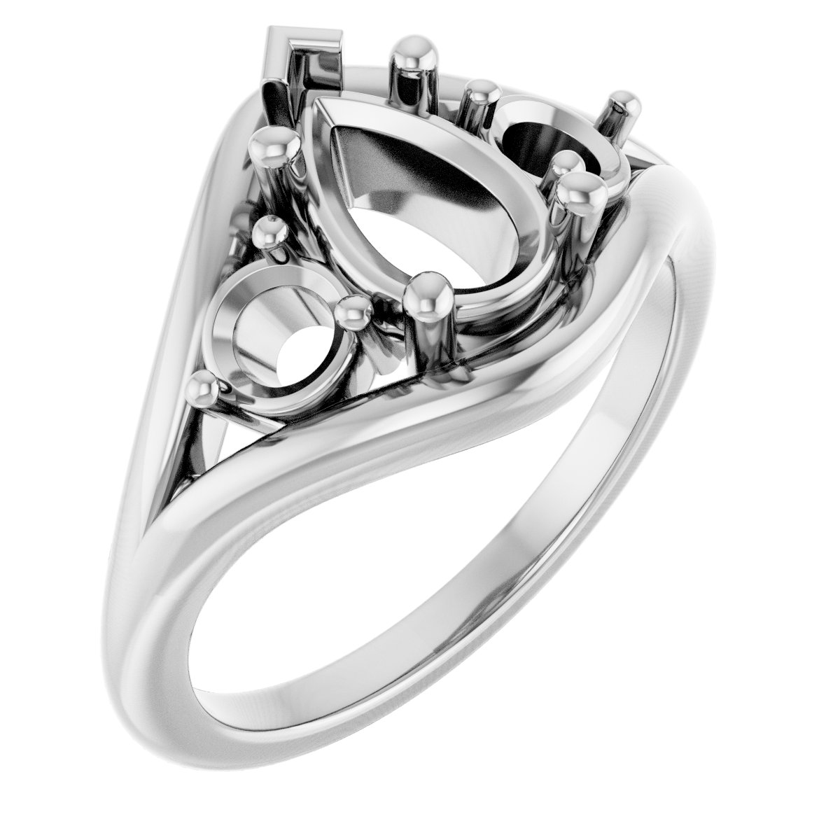 Three-Stone Engagement Ring