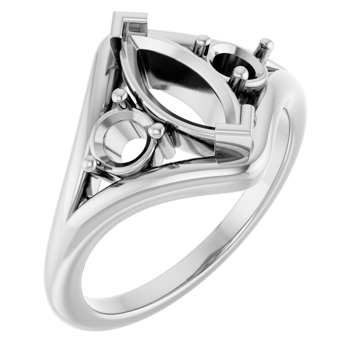Three-Stone Engagement Ring