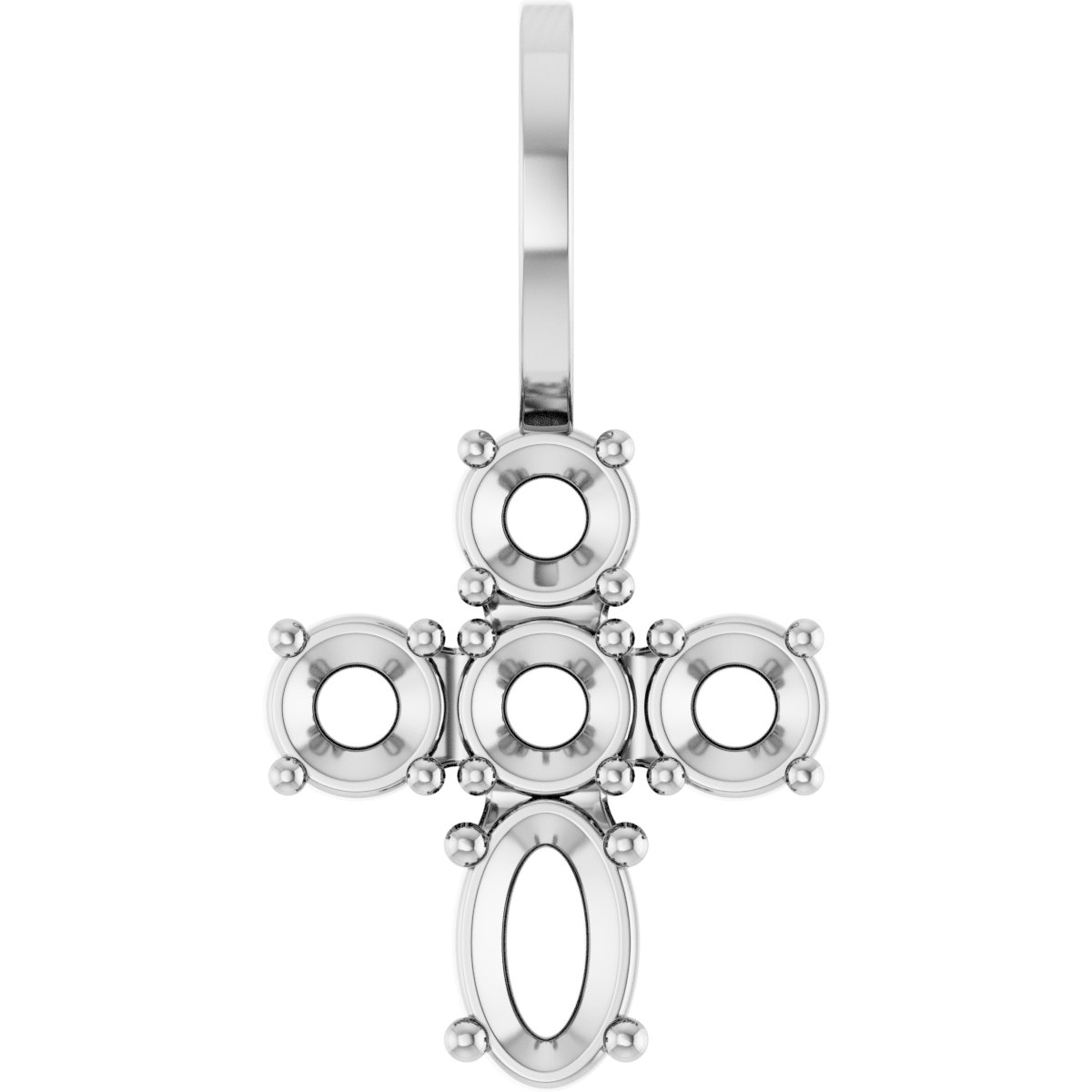Accented Cross Charm/Pendant