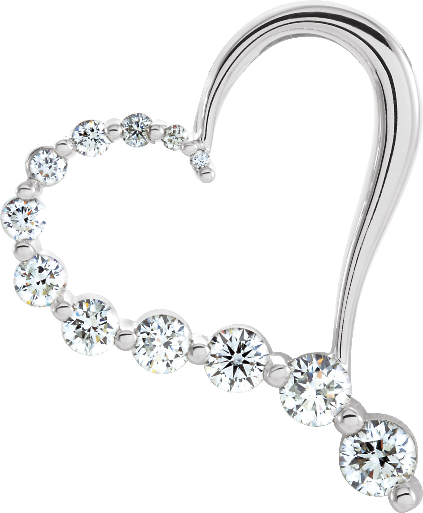 Journey Diamond Heart Pendant 1 CTW Ref 192366